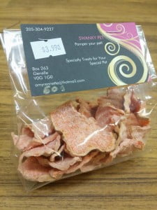 Swanky Pet Yam Chips at Barks and Recreation in Trail BC